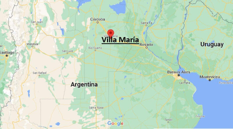 ¿Dónde está Villa María