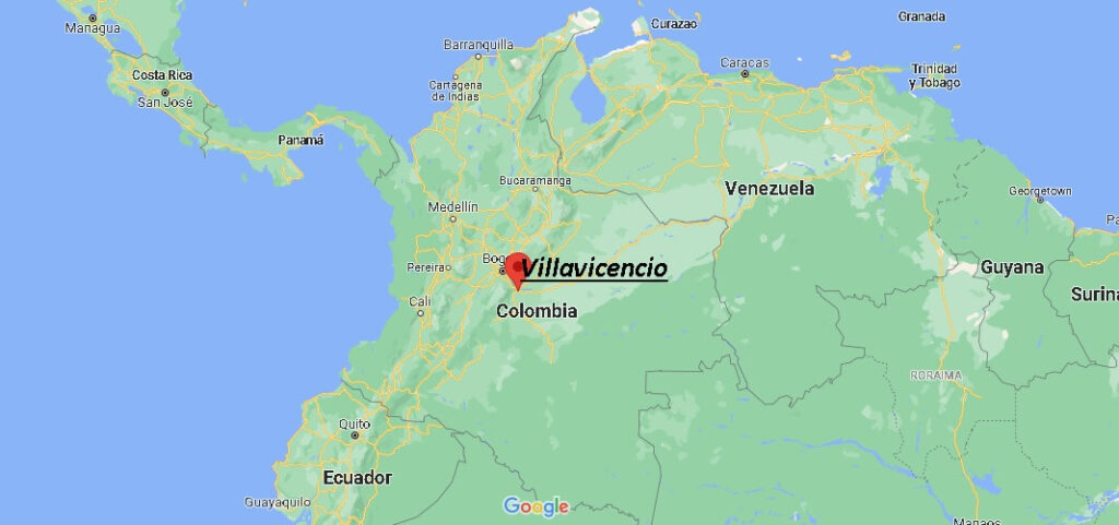 ¿Dónde está Villavicencio