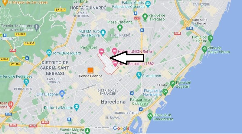 ¿Dónde está el Camp d'en Grassot i Gràcia Nova
