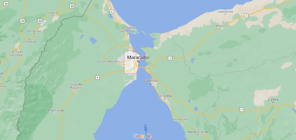 ¿Dónde está ubicada la ciudad de Maracaibo