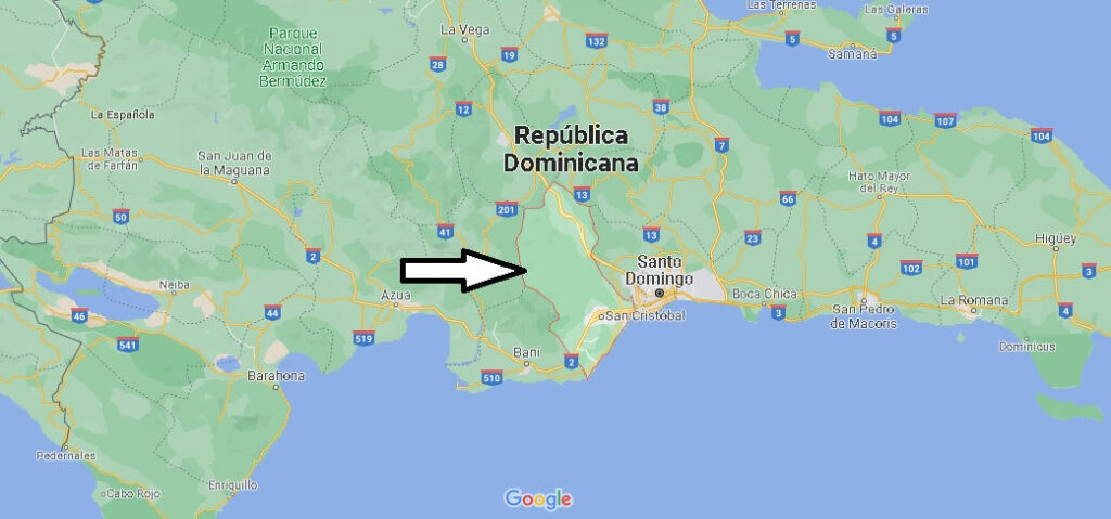 ¿Dónde está ubicada la provincia de San Cristóbal