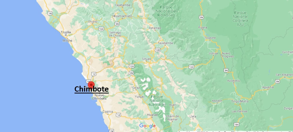 ¿Dónde queda Chimbote Lima
