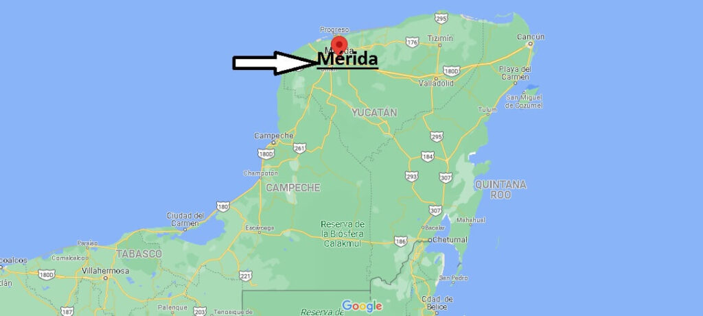 ¿Dónde queda Mérida en México