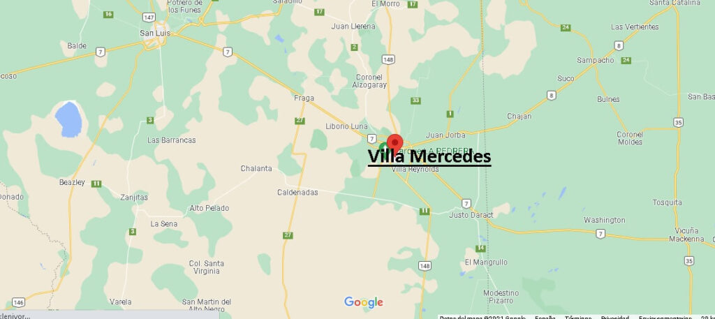 ¿Dónde queda Villa Mercedes Buenos Aires