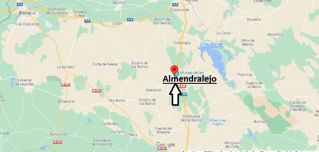¿Dónde se sitúa Almendralejo