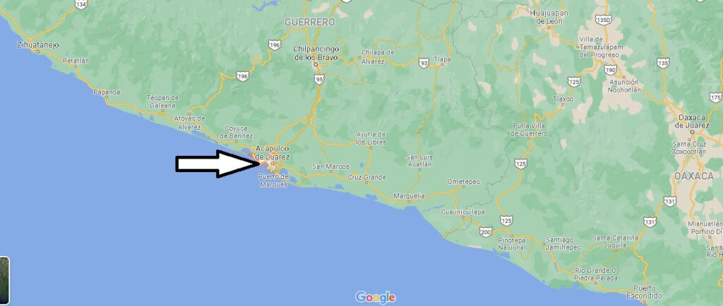 ¿Dónde se ubica Acapulco de Juárez