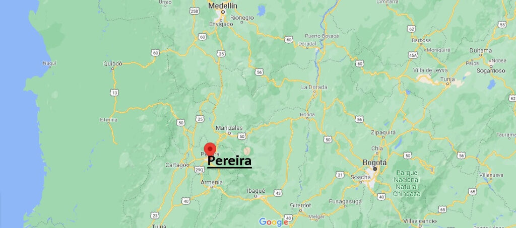 ¿Dónde se ubica Pereira