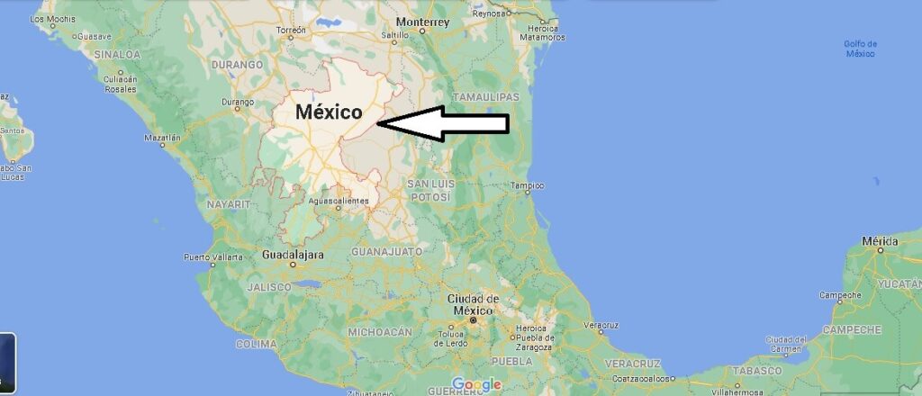 ¿Dónde se ubica el estado de Zacatecas