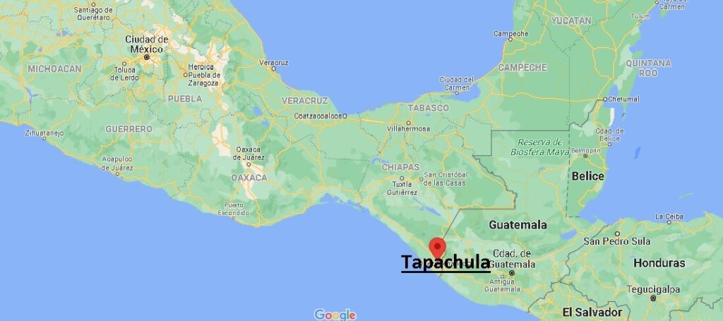 ¿Dónde se ubica el municipio de Tapachula