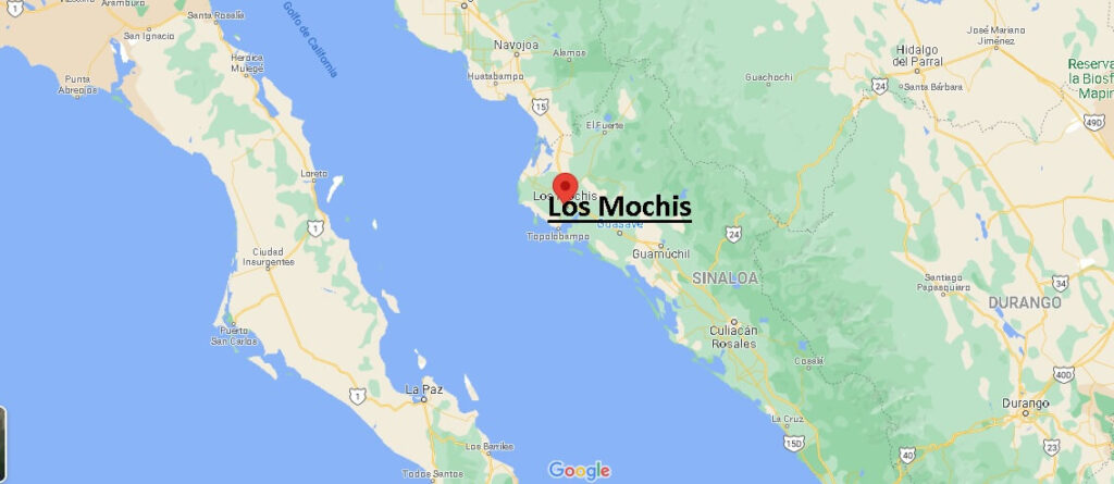 ¿Dónde se ubica la ciudad de Los Mochis