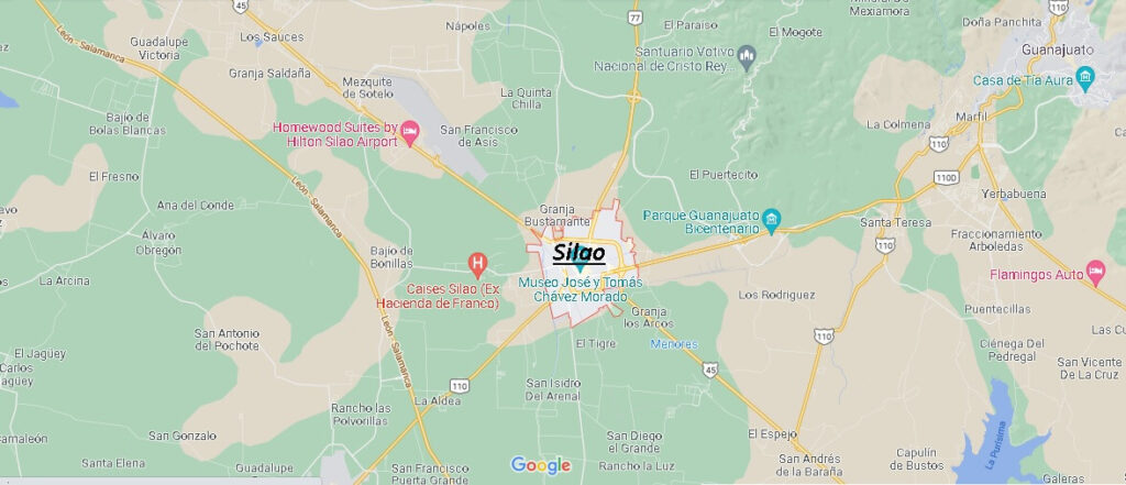 ¿Dónde se ubica la ciudad de Silao