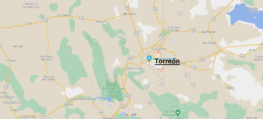 ¿Dónde se ubica la ciudad de Torreon