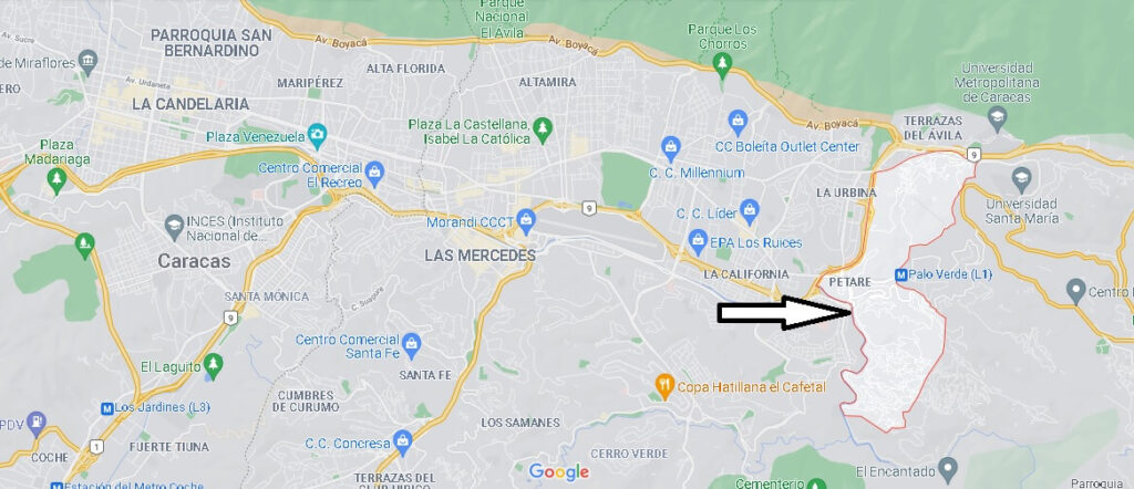 ¿Qué municipio es Petare Venezuela