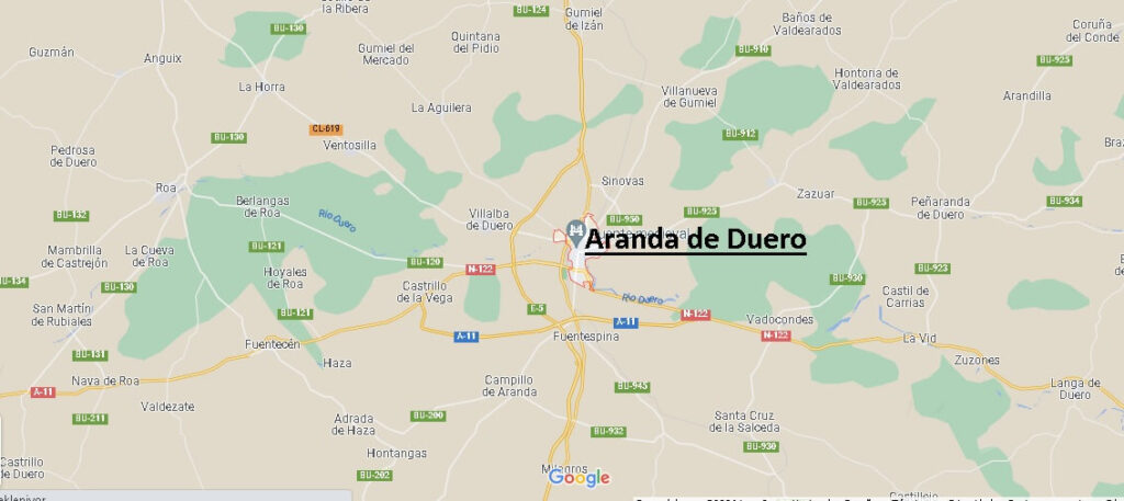 ¿Qué provincia pertenece Aranda de Duero