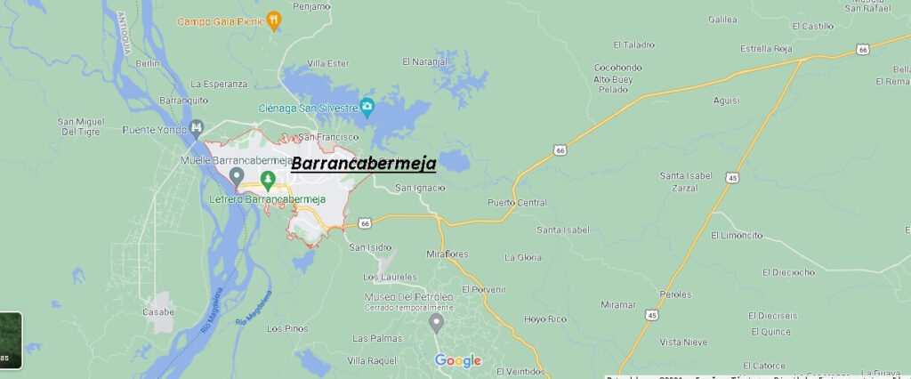 ¿Qué provincia pertenece Barrancabermeja