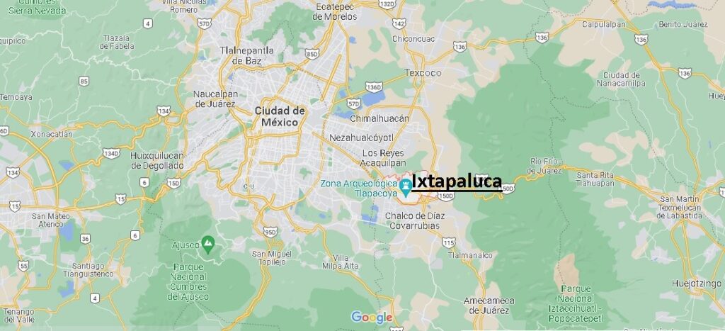 ¿Qué región es Ixtapaluca