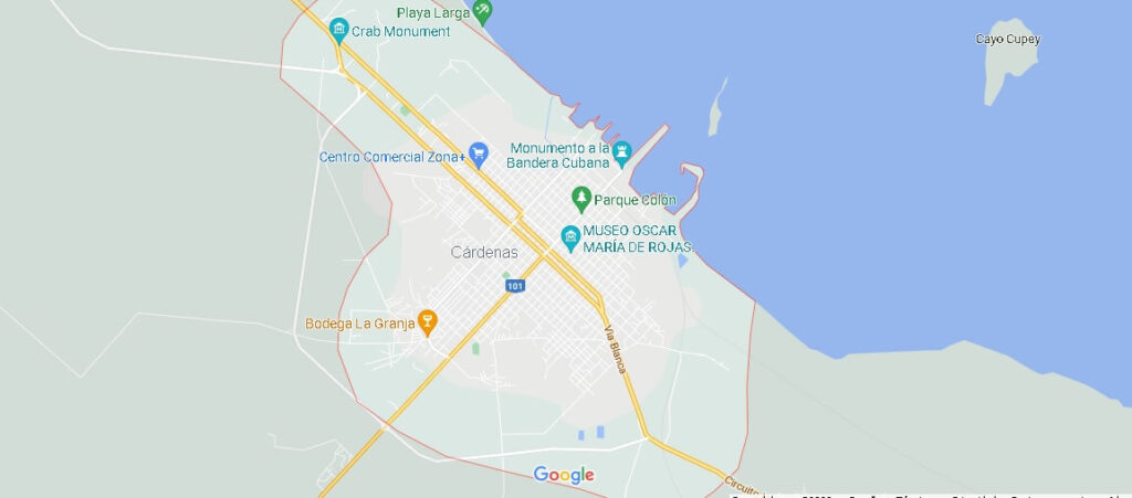 Mapa Cárdenas