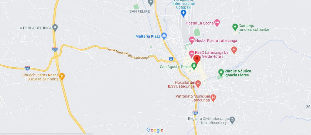 Mapa Latacunga