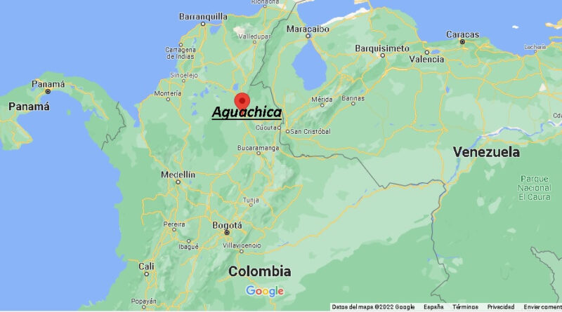 ¿Dónde está Aguachica Colombia