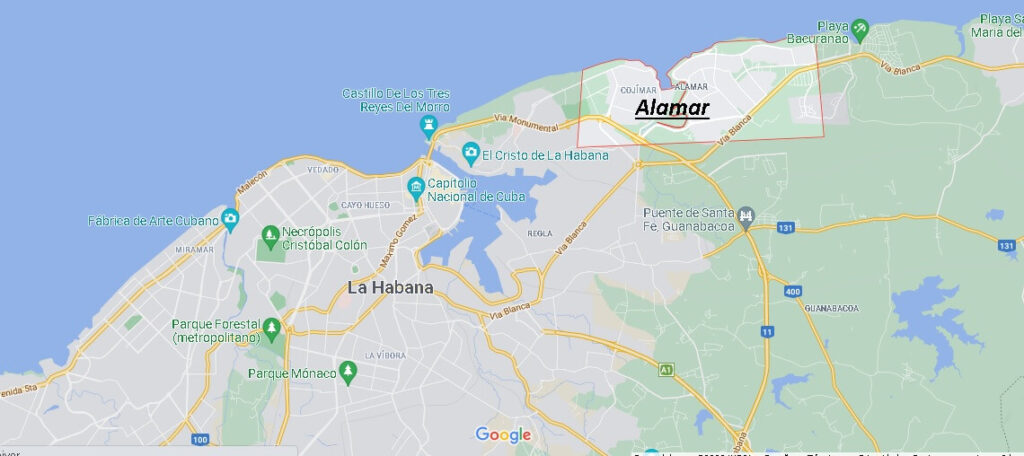 ¿Dónde está Alamar en Cuba