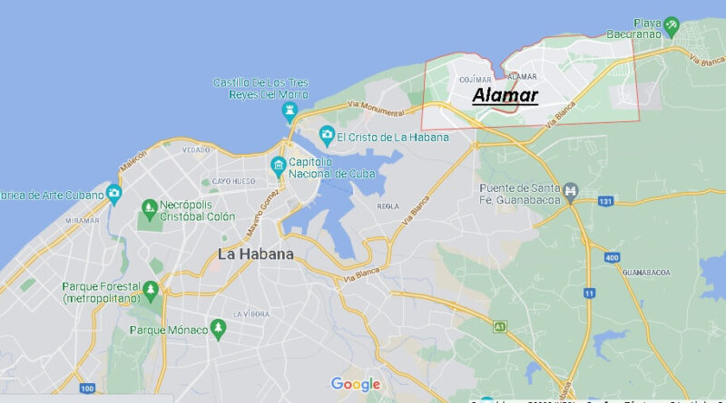 ¿Dónde está Alamar en Cuba