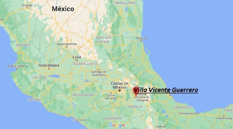¿Dónde está AmozocVilla Vicente Guerrero, Mexico
