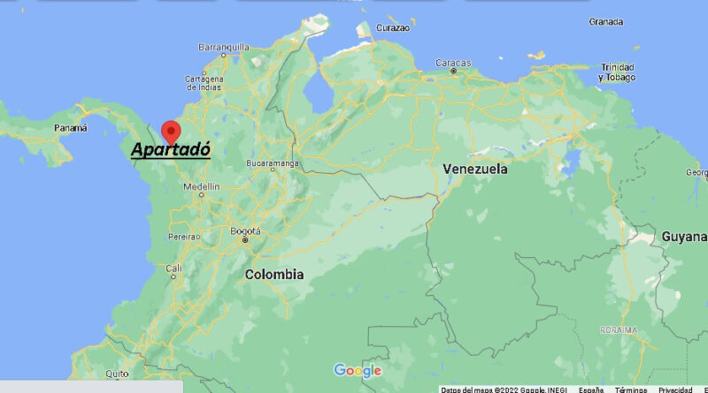 ¿Dónde está Apartadó, Colombia