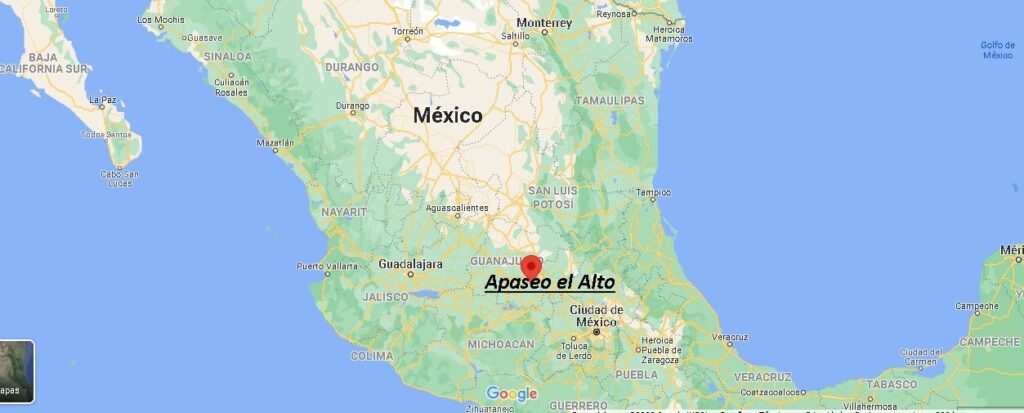 ¿Dónde está Apaseo el Alto en Mexico