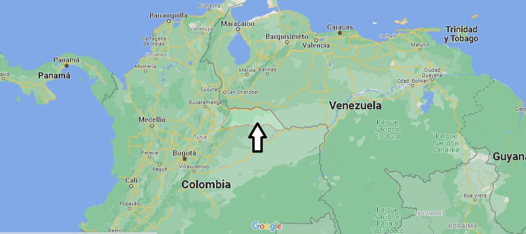 ¿Dónde está Arauca Colombia