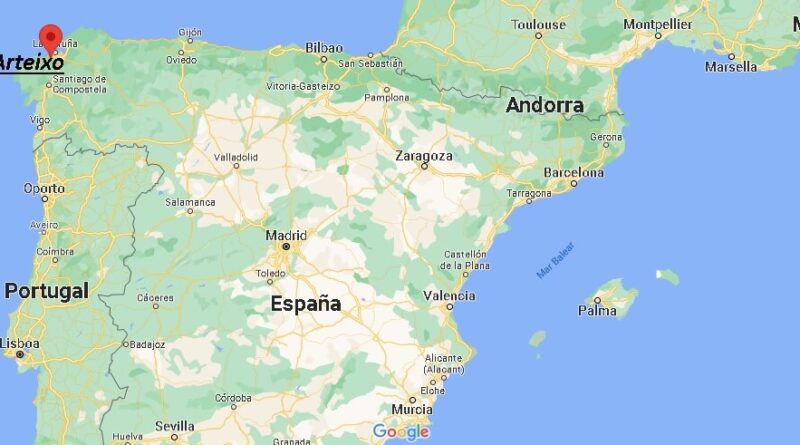 ¿Dónde está Arteixo, España