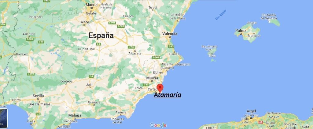 ¿Dónde está Atamaría, España