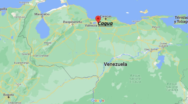 ¿Dónde está Cagua en Venezuela