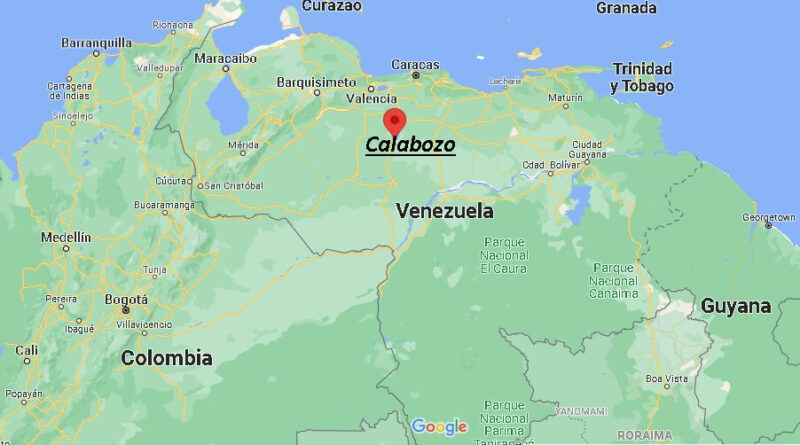 ¿Dónde está Calabozo en Venezuela