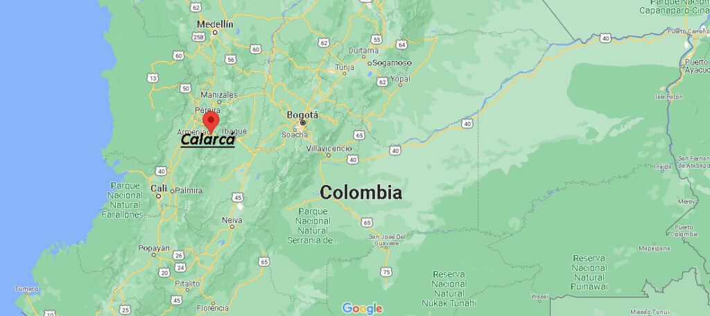 ¿Dónde está Calarcá Colombia