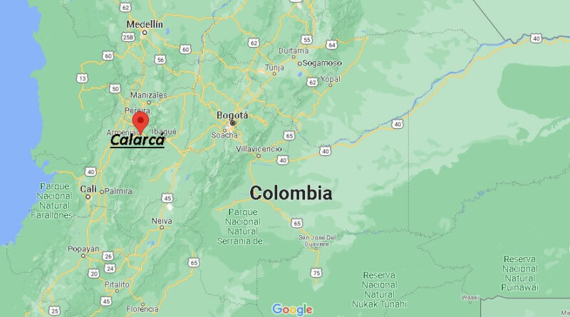 ¿Dónde está Calarcá Colombia