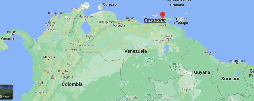 ¿Dónde está Carupano en Venezuela