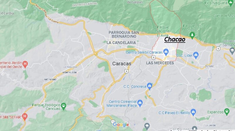 ¿Dónde está Chacao Venezuela