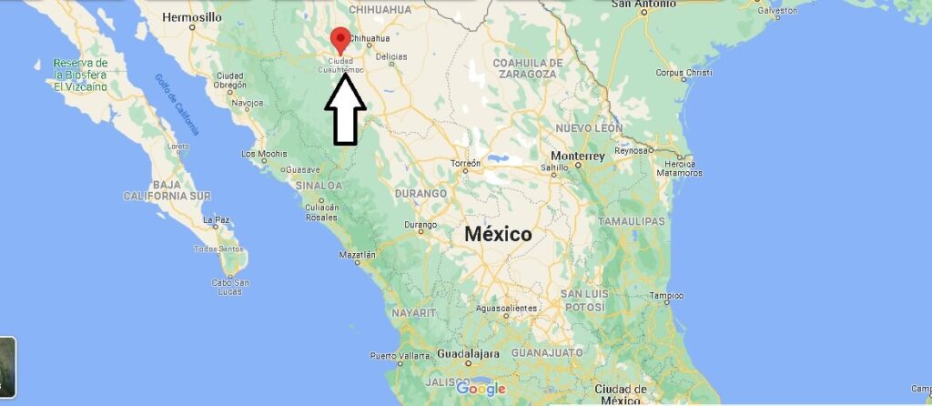 ¿Dónde está Ciudad Cuauhtémoc Mexico