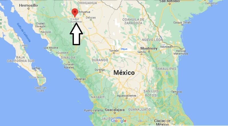 ¿Dónde está Ciudad Cuauhtémoc Mexico