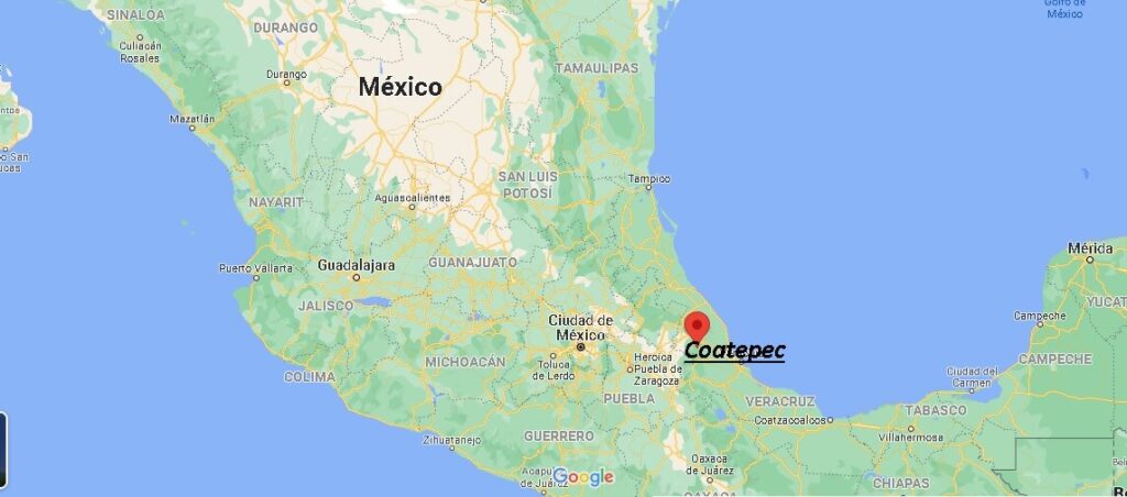 ¿Dónde está Coatepec en Mexico