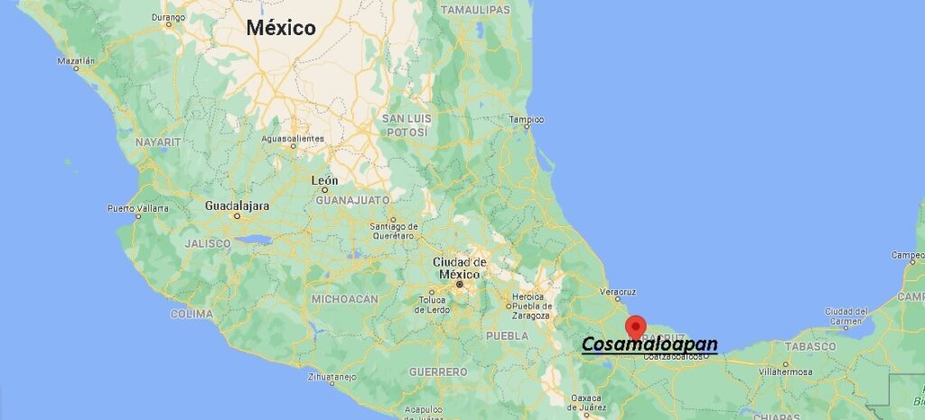 ¿Dónde está Cosamaloapan Mexico