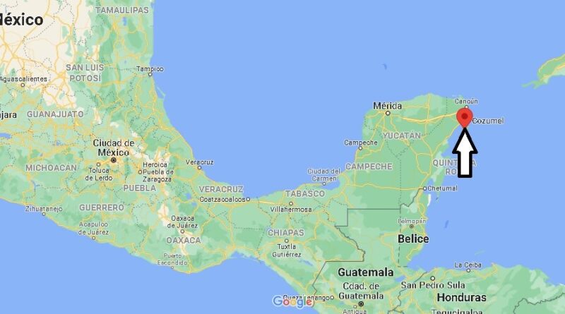 ¿Dónde está Cozumel en Mexico