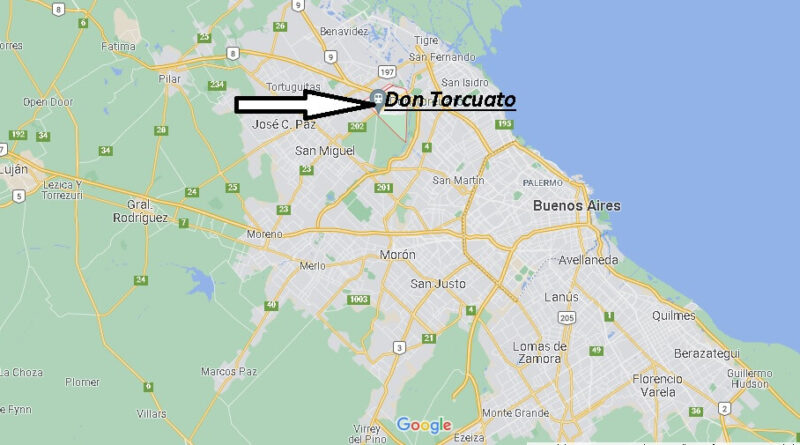 ¿Dónde está Don Torcuato, Argentine