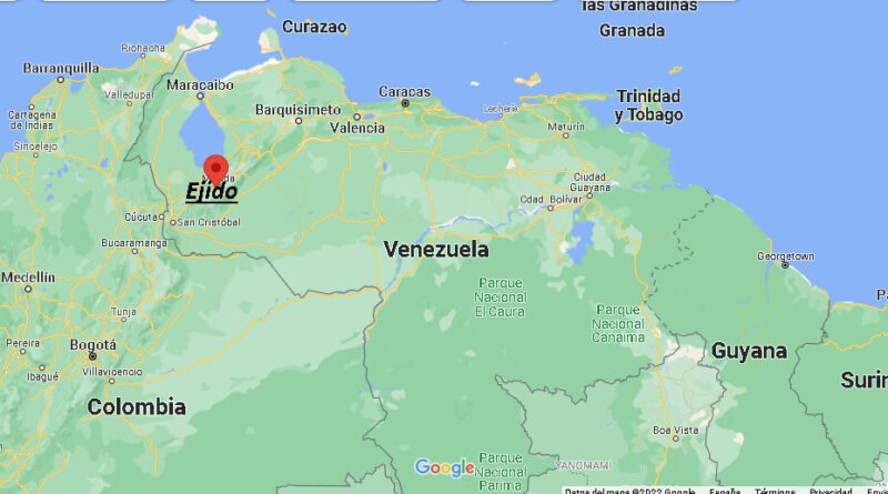 ¿Dónde está Ejido en Venezuela