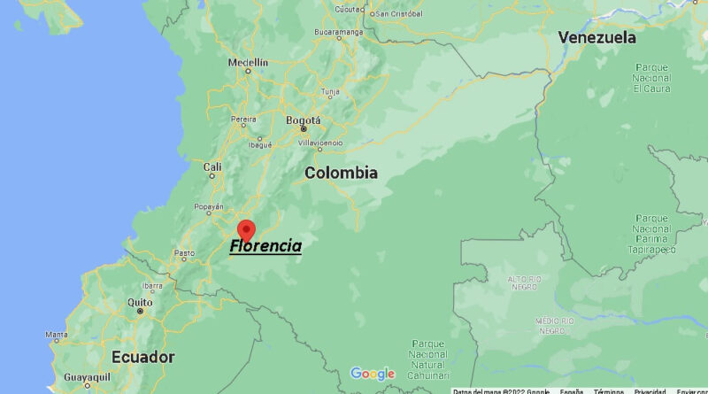 ¿Dónde está Florencia en Colombia