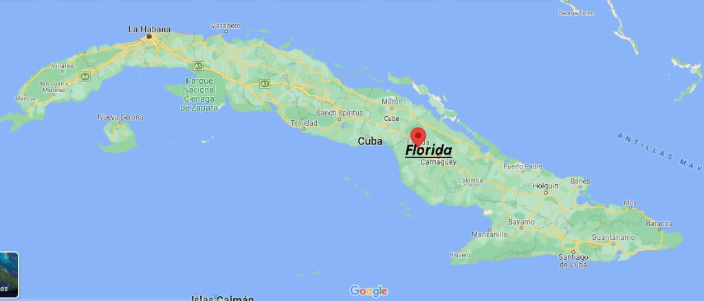 ¿Dónde está Florida, Cuba