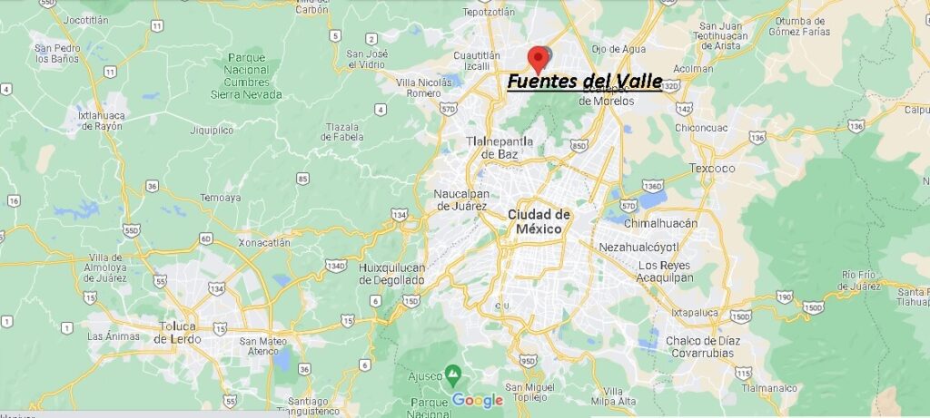 ¿Dónde está Fuentes del Valle en Mexico