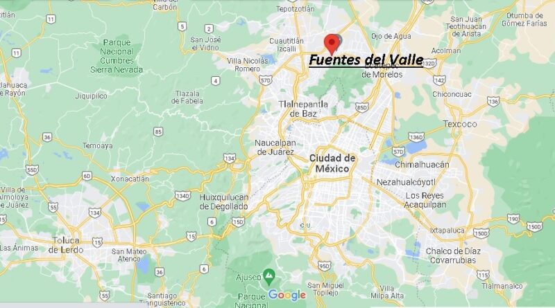 ¿Dónde está Fuentes del Valle en Mexico