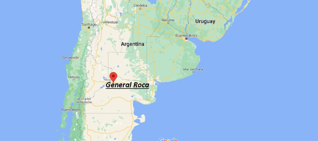 ¿Dónde está General Roca, Argentine