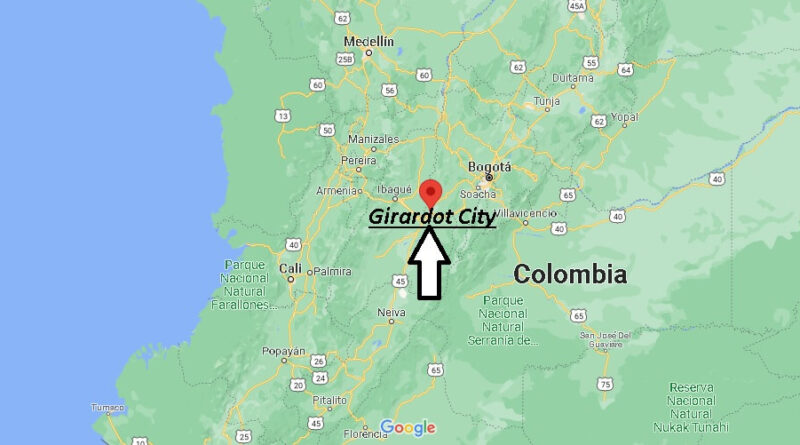 ¿Dónde está Girardot City en Colombia
